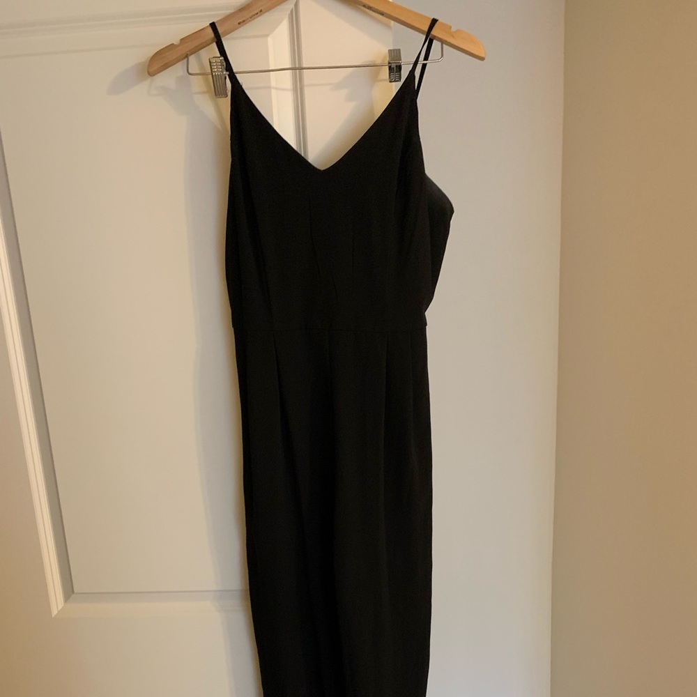 Gianni Bini black maxi jumpsuit. Worn once. Size small.